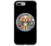 Ritorno A Scuola Inglese Cocker Spaniel Cane Ragazzi Ragazze Proprietario Custodia per iPhone 7 Plus/8 Plus