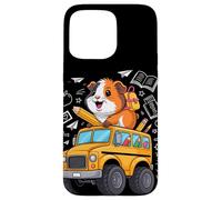 Ritorno A Scuola Porcellino D’India Scuolabus Custodia per iPhone 15 Pro Max