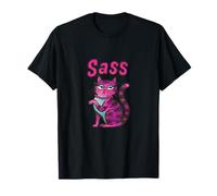 Ritorno a scuola Sassy Cat Attitude Maglietta