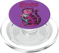 Ritorno a scuola Sassy Cat Attitude PopSockets PopGrip per MagSafe