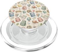 Ritorno a scuola Vintage Classroom Educazione Grafica PopSockets PopGrip per MagSafe