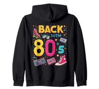 Ritorno agli Anni '80 Retro Vibes Nostalgic Fun Throwback Memories Felpa con Cappuccio