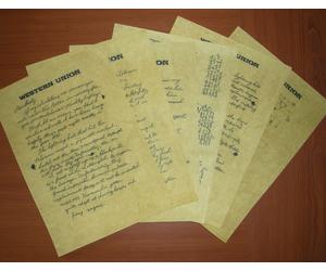 RITORNO AL FUTURO 3, LETTERA DI DOC DAL 1885 A MARTY NEL 1955 + LOU'S CAFè