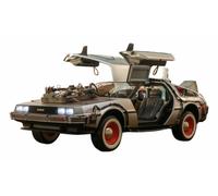 RITORNO AL FUTURO Back to the Future III DeLorean Time Machine 1/6 Hot Toys