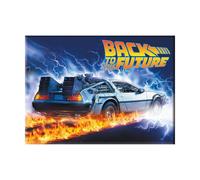 Ritorno Al Futuro Burn Out Flat Magnet Magneti Aquarius Ent