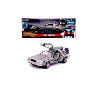 Jada Back To The Future Dlorean Time Machine Metal Car 1:24 Figure Multicolor
