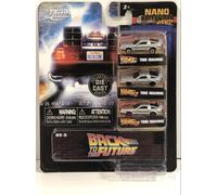 Ritorno Al Futuro Nano Hollywood Rides 3 Pack NV-5 Jada 31583