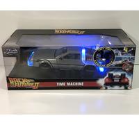 Ritorno Al Futuro Parte II Delorean Modalità Hover E Luci Scala 1:24 Jada 31468