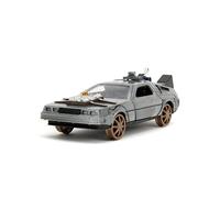 Ritorno al futuro Parte III 1:32 Time Machine Rail Ruote Die-Cast Car, Giocattol
