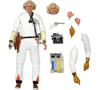 Neca Ritorno al futuro Ultimate Doc Brown 1985 Figura 18 cm