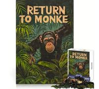 Ritorno al puzzle da 1000 pezzi "Monke Chimp" per adulti, per migliorare la memoria, per un piacevole svago, un'attività di assemblaggio e un pezzo da collezione (50x75cm)