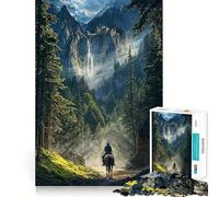 Ritorno alla Valle Nascosta Puzzle da 1000 pezzi per adolescenti Giocattolo intellettuale Rilassante mentale Taglio di qualità Regalo per le vacanze (38x52cm)