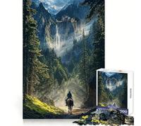 Ritorno alla Valle Nascosta Puzzle per Adolescenti 1000 Pezzi Giocattolo per Allenare la Mente Rilassante Arte Assemblaggio (38x26cm)