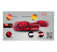 RITORNO DEL DESIGN SET F32/33/36 INDICATORE SEQ. INVERSA 13-21 LED PIENO