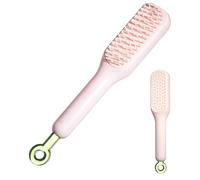 Ritrattabile per capelli Brush, anti-static Hair Smoothing Comb, Easy Clean Scalp Massage, Gentle Detangling Bristles, Ergonomic Handle, (1 Pack), Ideal for All Types, Daily Use