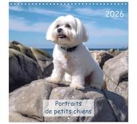 Ritratti de petits chiens (Calendrier mural carré 2026 30 x 60 cm (ouvert)) Calendrier double avec une page pour vos prises de notes: Préparez-vous ... plus adorables du monde. (CALVENDO Animaux)