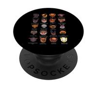Ritratti di pipistrelli - Pipistrello PopSockets PopGrip Adesivo