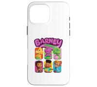 Ritratto a blocchi di colore di Barney and Friends Custodia per iPhone 16 Pro Max