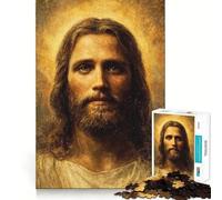 Ritratto antico di Gesù Cristo Puzzle da 1000 pezzi per ragazzi Stimola le capacità cognitive Divertimento con incastro sicuro Nessun pezzo si stacca Un modo coinvolgente per passare il tempo libero