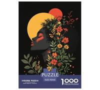 Ritratto botanico 1000 Pezzi Art Piante Jigsaw Adulto Puzzle Decorazione Interna Unica Gioco Education Regalo Per Amore E Amico Per Gioco Familiare Stress Relief 70x50cm/1000pcs