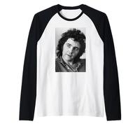 Ritratto David Essex Oro & Avorio Era 1977 Maglia con Maniche Raglan