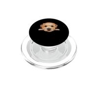 Ritratto del cane del viso del primo piano del cucciolo di Westie del bambino PopSockets PopGrip per MagSafe