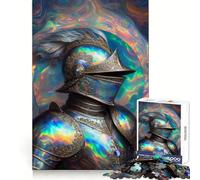 Ritratto del Cavaliere d'Opale Puzzle da 1000 pezzi per adolescenti Puzzle di ragionamento Gioco di abilità Rilassante mentale Taglio preciso Regalo di Natale (38x52cm)