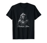 Ritratto del conquistatore dell'imperatore mongolo Dschingis Khan Maglietta