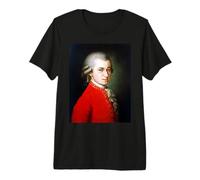 Ritratto del Grande compositore Wolfgang Mozart di Barbara Kraft Maglietta Premium