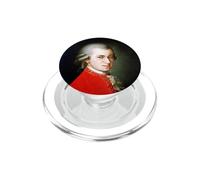 Ritratto del grande compositore Wolfgang Mozart di Barbara Kraft PopSockets PopGrip per MagSafe