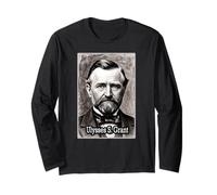 Ritratto del Presidente Ulysses S. Grant Maglia a Manica