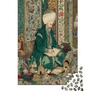 Ritratto del sultano 38x26cm/1000pcs - Arte islamica Puzzle Per Adulti GioGattotolo Fai-da-te