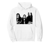 Ritratto della Band dei Nirvana Kurt Cobain di AJ Barratt Felpa con Cappuccio
