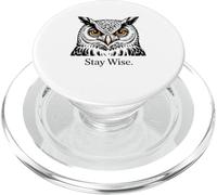 Ritratto dettagliato del gufo, Stay Wise PopSockets PopGrip per MagSafe