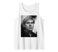 Ritratto di Andy Warhol Artista Filmmaker 1965 Canotta