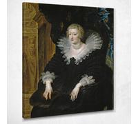 Ritratto Di Anna D'Austria Peter Paul Rubens, ppr143 quadro stampato su tela