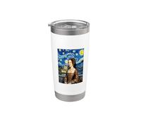 Ritratto di Anne Boleyn Bicchiere termico in acciaio inox doppia parete