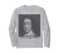 Ritratto di Baruch Spinoza Formato da Linee Maglia a Manica