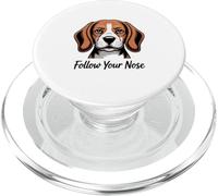 Ritratto di Beagle Segui Il Naso PopSockets PopGrip per MagSafe