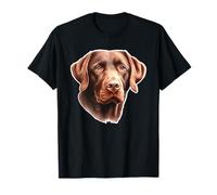 Ritratto di cane Chesapeake Bay Retriever Maglietta