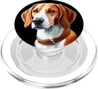 Ritratto di cane Foxhound inglese PopSockets PopGrip per MagSafe