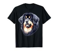 Ritratto di cane mastino tibetano Maglietta