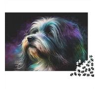 Ritratto di cane Puzzle 1000 Pezzi Adulti In Incastro Perfetto, Un Busta Di Puzzle A Rompicapo Per Enigma Ultra Difficile, Ideale Per Serata Giochi in Scatola, Il Miglior Regalo Per Gli Amanti D