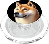 Ritratto di cane Shiba Inu PopSockets PopGrip per MagSafe