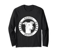 Ritratto di cane Whippet Maglia a Manica