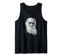 Ritratto di Charles Darwin Canotta