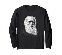 Ritratto di Charles Darwin Maglia a Manica