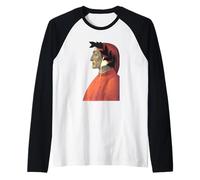Ritratto di Dante di Sandro Botticelli (1495) Maglia con Maniche Raglan