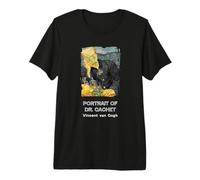 Ritratto di Dr. Gachet per Vangogh Maglietta Premium