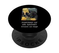 Ritratto di Dr. Gachet per vanGogh PopSockets PopGrip Adesivo